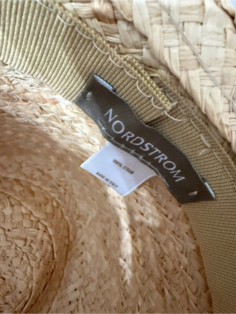 Women’s Straw Raffia Sun Hat - Natural